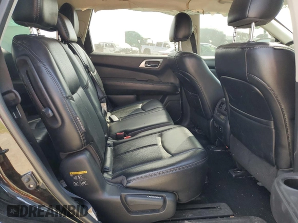 2020 Nissan Pathfinder Platinum with VIN 5N1DR2DM8LC593296, listed as a Copart auction lot 53353255 with 92,232 mi miles and Salvage title. Bid and sale history available at DreamBid. Image 11.