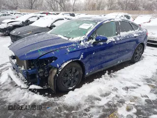 2013 Ford Fusion S with VIN 3FA6P0G75DR328907, listed as a IAAI auction lot 41603863 with 93,481 mi miles. Bid and sale history available at carsss.com. Image 2.