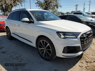 2023 Audi Q7 Prestige with VIN WA1VXBF76PD022132, listed as a Copart auction lot 80628964 with 2,520 mi miles and Non repairable. Bid and sale history available at DreamBid. Image 4.