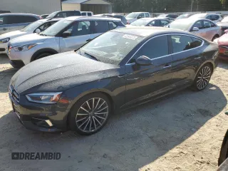 2018 Audi A5 Sportback Prestige with VIN WAUCNCF52JA008984, listed as a Copart auction lot 63944373 with 104,793 mi miles. Bid and sale history available at carsss.com. Image 1.