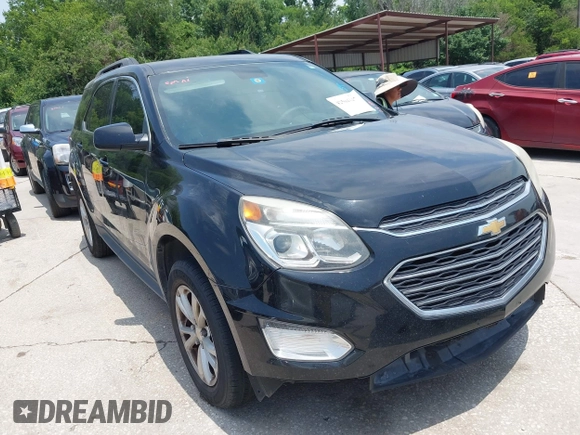 2016 Chevrolet Equinox LT z VIN 2GNALCEK3G1159558, wystawiony jako IAAI lot #42504347 z przebiegiem 153 938 mil mil oraz . Historia ofert i sprzedaży dostępna na DreamBid. Obrazek 1.