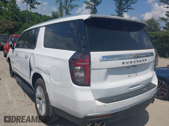 2023 Chevrolet Suburban Premier с VIN 1GNSCFKD5PR546017, выставлен на аукционе IAAI как лот 42584410 с пробегом 43 749 миль миль и . История ставок и продаж доступна на DreamBid. Изображение 3.
