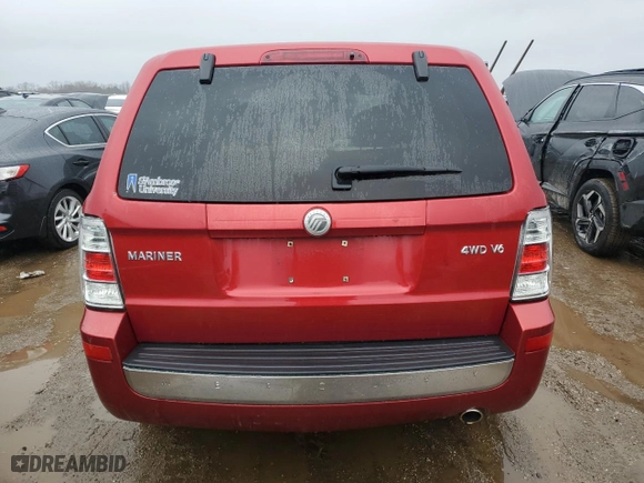 2008 Mercury Mariner with VIN 4M2CU91118KJ42896, listed as a Copart auction lot 48014455 with 105,383 mi miles and Clean Title. Bid and sale history available at carsss.com. Image 6.