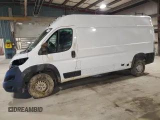2024 Ram ProMaster Cargo Tradesman with VIN 3C6LRVDGXRE133304, listed as a Copart auction lot 49920835 with 23,133 mi miles and Salvage Title. Bid and sale history available at DreamBid. Image 1.