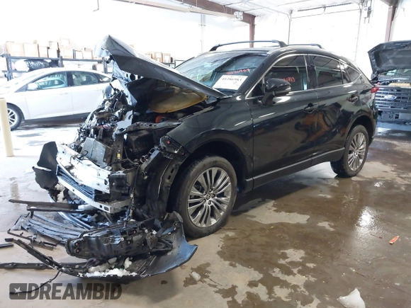 2022 Toyota Venza LE with VIN JTEAAAAH4NJ114883, listed as a IAAI auction lot 41286983 with 1 mi miles. Bid and sale history available at carsss.com. Image 2.