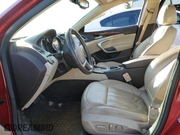 2013 Buick Regal with VIN 2G4GR5ERXD9213487, listed as a Copart auction lot 83364054 with 0 mi miles and Salvage Title. Bid and sale history available at carsss.com. Image 7.