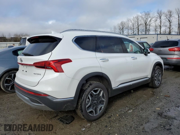2023 Hyundai Santa Fe Hybrid Limited with VIN 5NMS5DA10PH015469, listed as a Copart auction lot 44997184 with 2,389 mi miles. Bid and sale history available at carsss.com. Image 3.