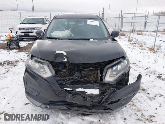 2017 Nissan Rogue SV with VIN KNMAT2MV7HP573221, listed as a IAAI auction lot 40947647 with 162,923 mi miles and . Bid and sale history available at carsss.com. Image 12.