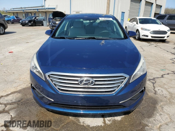 2017 Hyundai Sonata 2.4L with VIN 5NPE24AF3HH507211, listed as a Copart auction lot 51183995 with 107,073 mi miles and Salvage Title. Bid and sale history available at carsss.com. Image 5.