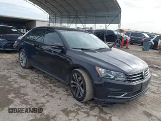 2019 Volkswagen Passat 2.0T Wolfsburg Edition with VIN 1VWLA7A31KC008439, listed as a IAAI auction lot 41472658 with 105,164 mi miles. Bid and sale history available at carsss.com. Image 1.