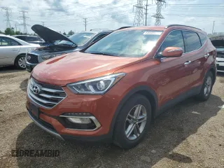 2018 Hyundai Santa Fe 2.4L with VIN 5XYZU3LB8JG510263, listed as a Copart auction lot 64440905 with 138,891 mi miles and Clean title. Bid and sale history available at DreamBid. Image 1.