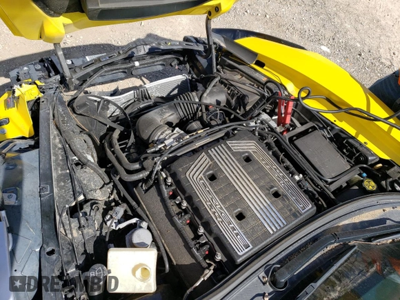 2018 Chevrolet Corvette Z06 1LZ with VIN 1G1YP2D62J5600301, listed as a Copart auction lot 64827244 with 41,767 mi miles and Salvage Title. Bid and sale history available at carsss.com. Image 11.