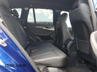 2024 BMW X3 M with VIN 5YM13EC04R9U76210, listed as a Copart auction lot 50808505 with 0 mi miles and Salvage Title. Bid and sale history available at carsss.com. Image 11.