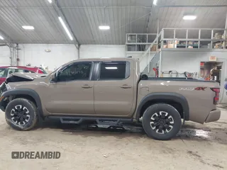 2024 Nissan Frontier SV with VIN 1N6ED1EK8RN613989, listed as a IAAI auction lot 42310148 with 14,202 mi miles and . Bid and sale history available at DreamBid. Image 14.
