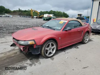 1999 Ford Mustang GT z VIN 1FAFP45X8XF115199, wystawiony jako Copart lot #61419125 z przebiegiem 90 817 mil mil oraz Szkoda całkowita • Salvage title. Historia ofert i sprzedaży dostępna na DreamBid. Obrazek 1.