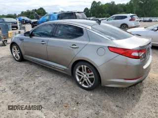 2013 Kia Optima SX with VIN 5XXGR4A6XDG136042, listed as a Copart auction lot 63220755 with 80,709 mi miles and Salvage title. Bid and sale history available at DreamBid. Image 2.