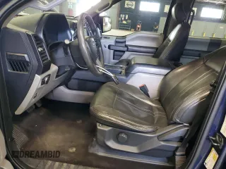 2018 Ford F-150 XL with VIN 1FTEW1E54JFC75495, listed as a Copart auction lot 55773705 with 156,324 mi miles and Clean Title. Bid and sale history available at DreamBid. Image 7.