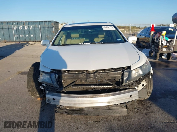 2013 Acura TL Tech with VIN 19UUA8F57DA000644, listed as a IAAI auction lot 41166316 with 111,788 mi miles. Bid and sale history available at carsss.com. Image 13.