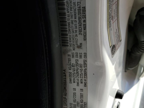 2014 FIAT 500L Trekking with VIN ZFBCFADH9EZ018472, listed as a Copart auction lot 77189464 with 155,396 mi miles and Clean Title. Bid and sale history available at carsss.com. Image 13.