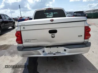 2007 Dodge Dakota SLT with VIN 1D7HE48J17S259061, listed as a Copart auction lot 76098974 with Not Provided miles and Non Repairable. Bid and sale history available at DreamBid. Image 6.