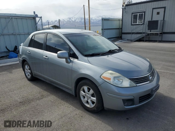 2008 Nissan Versa 1.8 S with VIN 3N1BC11E78L408092, listed as a Copart auction lot 47523565 with 170,580 mi miles and Salvage Title. Bid and sale history available at carsss.com. Image 4.