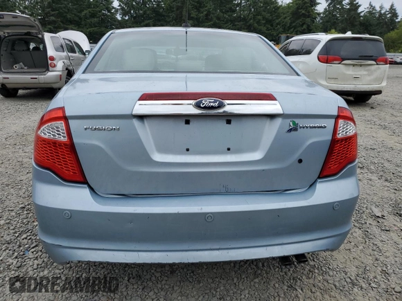 2011 Ford Fusion Hybrid with VIN 3FADP0L39BR274387, listed as a Copart auction lot 60657425 with 118,898 mi miles and Salvage title. Bid and sale history available at DreamBid. Image 6.