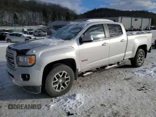 2015 GMC Canyon 4WD SLE with VIN 1GTG6BE37F1187705, listed as a Copart auction lot 87923705 with 111,254 mi miles and Salvage Title. Bid and sale history available at carsss.com. Image 1.