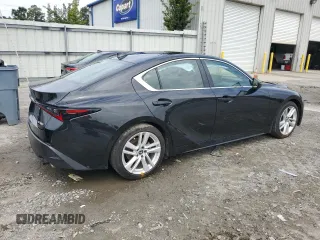 2024 Lexus IS 300 with VIN JTHCA1D24R5129899, listed as a Copart auction lot 58364115 with 23,360 mi miles and Salvage title. Bid and sale history available at DreamBid. Image 3.