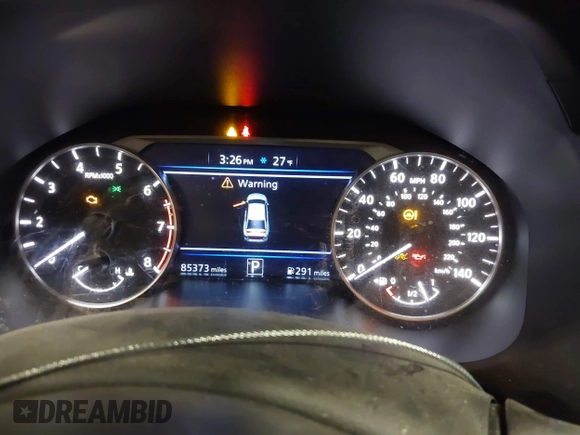2019 Nissan Altima 2.5 SR with VIN 1N4BL4CV3KC139741, listed as a IAAI auction lot 41099549 with 85,373 mi miles. Bid and sale history available at carsss.com. Image 7.