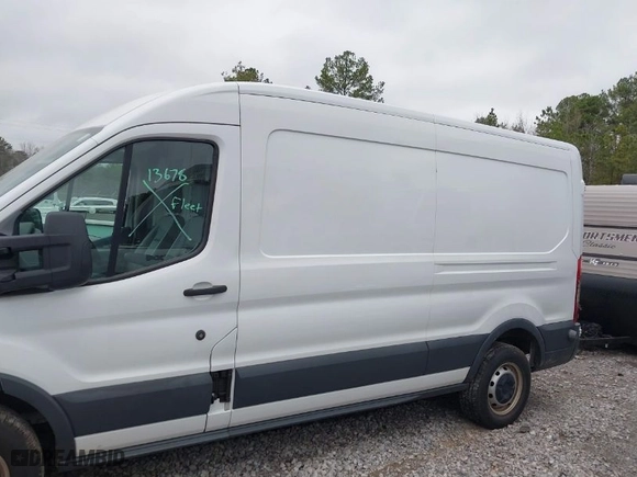 2018 Ford Transit Van with VIN 1FTBW2CM6JKA87247, listed as a IAAI auction lot 41746955 with NaN miles. Bid and sale history available at carsss.com. Image 14.