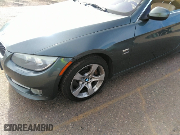 2011 BMW 3 Series 335i xDrive with VIN WBAKF9C56BE619143, listed as a IAAI auction lot 41765227 with 159,620 mi miles. Bid and sale history available at carsss.com. Image 6.
