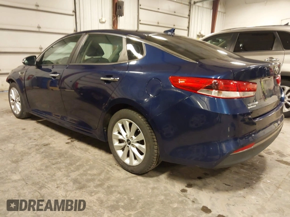 2016 Kia Optima LX with VIN 5XXGT4L34GG002569, listed as a IAAI auction lot 41732810 with 148,044 mi miles. Bid and sale history available at carsss.com. Image 3.