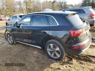 2024 Audi Q5 Premium Plus with VIN WA1BBAFY3R2001614, listed as a Copart auction lot 84690244 with 13,254 mi miles and Salvage title. Bid and sale history available at DreamBid. Image 2.