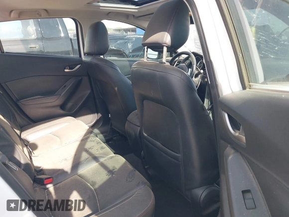 2014 Mazda 3 i Grand Touring with VIN JM1BM1W7XE1151579, listed as a IAAI auction lot 41984987 with 144,589 mi miles and . Bid and sale history available at DreamBid. Image 8.