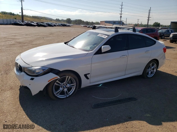 2016 BMW 3 Series Gran Turismo 335i xDrive with VIN WBA3X9C5XGD869354, listed as a Copart auction lot 62858174 with 80,552 mi miles and Salvage Title. Bid and sale history available at carsss.com. Image 1.