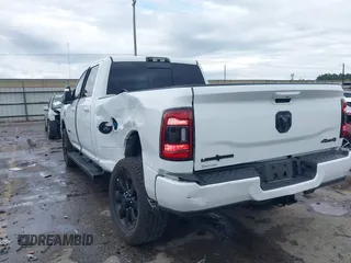 2024 Ram 2500 Big Horn with VIN 3C6UR5DL2RG378362, listed as a IAAI auction lot 42084302 with 4,505 mi miles and . Bid and sale history available at DreamBid. Image 3.