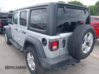 2023 Jeep Wrangler Sport with VIN 1C4HJXDG2PW508235, listed as a IAAI auction lot 42127823 with 25,069 mi miles and . Bid and sale history available at DreamBid. Image 3.