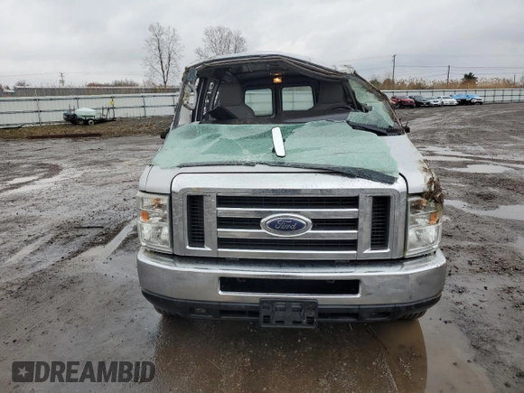 2009 Ford Econoline Cargo Commercial with VIN 1FTNE14W69DA78011, listed as a Copart auction lot 52593765 with 29,787 mi miles and Salvage Title. Bid and sale history available at DreamBid. Image 5.