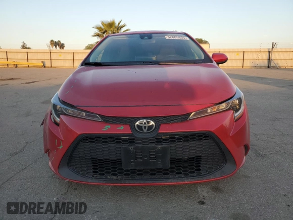 2021 Toyota Corolla LE with VIN 5YFEPMAE4MP166567, listed as a Copart auction lot 52805805 with 81,209 mi miles and Salvage Title. Bid and sale history available at DreamBid. Image 5.