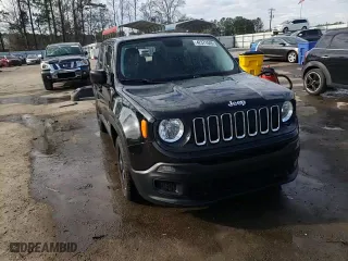 2016 Jeep Renegade Sport with VIN ZACCJAAT2GPE44140, listed as a Copart auction lot 42371585 with 160,995 mi miles and Salvage Title. Bid and sale history available at carsss.com. Image 15.
