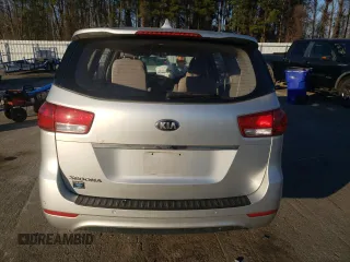 2015 Kia Sedona L with VIN KNDMA5C11F6049410, listed as a Copart auction lot 46272755 with 86,340 mi miles and Salvage Title. Bid and sale history available at carsss.com. Image 6.
