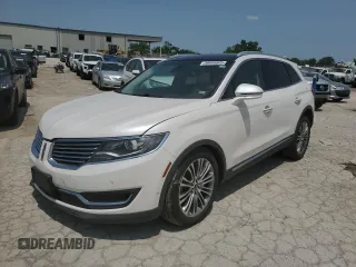 2016 Lincoln MKX Reserve z VIN 2LMTJ8LRXGBL55429, wystawiony jako Copart lot #59088805 z przebiegiem 138 954 mil mil oraz Czysty tytuł • Clean title. Historia ofert i sprzedaży dostępna na DreamBid. Obrazek 1.