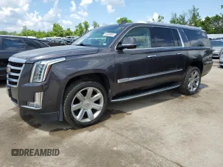 2017 Cadillac Escalade ESV Luxury z VIN 1GYS4HKJ3HR276028, wystawiony jako Copart lot #54699904 z przebiegiem 112 356 mil mil oraz Szkoda całkowita • Salvage title. Historia ofert i sprzedaży dostępna na DreamBid. Obrazek 1.