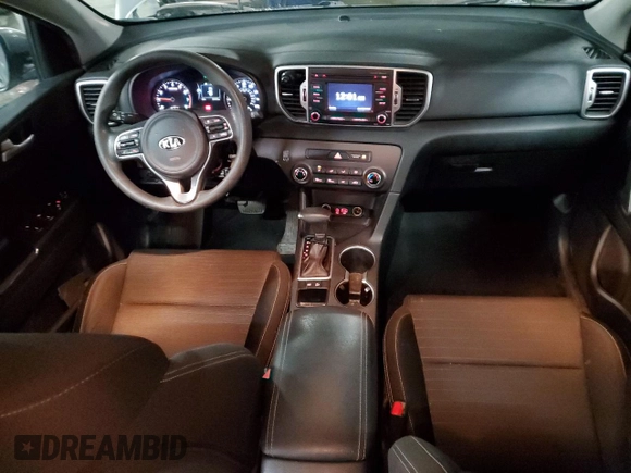 2018 Kia Sportage LX with VIN KNDPM3AC3J7472473, listed as a Copart auction lot 85034234 with 97,572 mi miles and Clean Title. Bid and sale history available at DreamBid. Image 8.