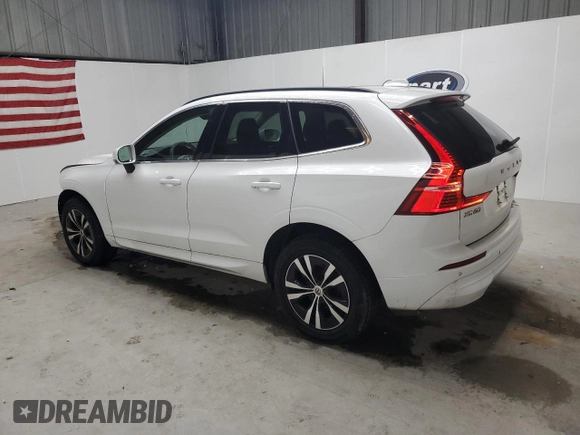 2023 Volvo XC60 Core с VIN YV4L12DV6P1266104, выставлен на аукционе Copart как лот 59872595 с пробегом 62 981 миль миль и Чистый • Clean title. История ставок и продаж доступна на DreamBid. Изображение 2.