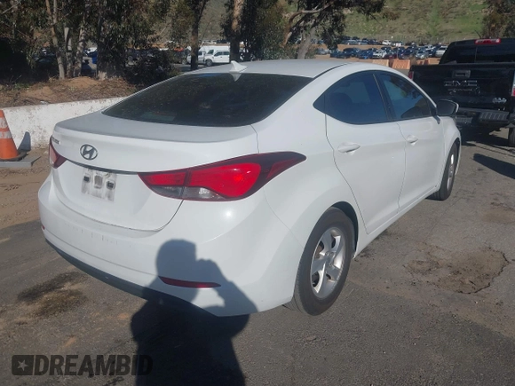 2014 Hyundai Elantra SE with VIN 5NPDH4AEXEH527355, listed as a IAAI auction lot 41848180 with 175,377 mi miles and . Bid and sale history available at DreamBid. Image 4.