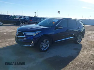 2021 Acura RDX w/Advance Package with VIN 5J8TC2H73ML018743, listed as a IAAI auction lot 41209605 with 40,039 mi miles. Bid and sale history available at carsss.com. Image 18.