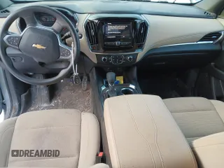 2023 Chevrolet Traverse LS with VIN 1GNEVFKW1PJ201929, listed as a Copart auction lot 42561545 with 56,165 mi miles and Salvage Title. Bid and sale history available at carsss.com. Image 8.