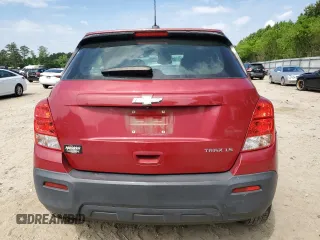 2015 Chevrolet Trax LS z VIN KL7CJKSB7FB121185, wystawiony jako Copart lot #56323205 z przebiegiem 123 440 mil mil oraz Czysty tytuł • Clean title. Historia ofert i sprzedaży dostępna na DreamBid. Obrazek 6.