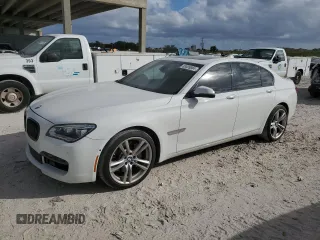 2014 BMW 7 Series 750i xDrive with VIN WBAYB6C5XED225093, listed as a Copart auction lot 83626884 with 60,468 mi miles and Salvage Title. Bid and sale history available at carsss.com. Image 1.